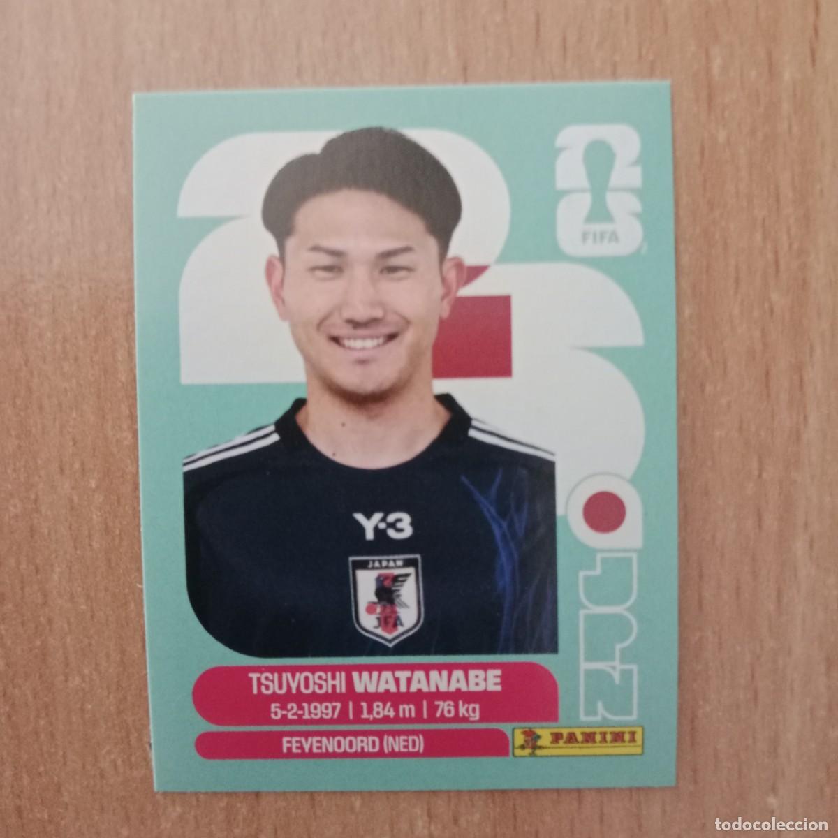 Cromos de f&uacute;tbol: TSUYOSHI WATANABE , JAP&Oacute;N , STICKER CROMO N&ordm; JPN 7 , FIFA WORLD CUP 2026 - PANINI - A&Ntilde;O 2026.