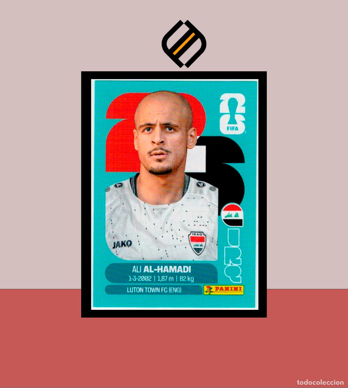 Fu&szlig;ball-Sticker: PANINI FIFA CLUB WORLD CUP 2026 26 IRQ 18 ALI AL-HAMADI IRAQ STICKER MUNDIAL MEX CAN USA LIGA