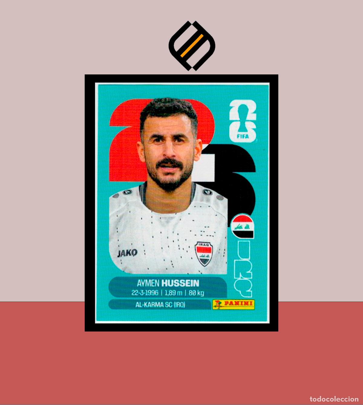 Fu&szlig;ball-Sticker: PANINI FIFA CLUB WORLD CUP 2026 26 IRQ 19 AYMEN HUSSEIN IRAQ STICKER MUNDIAL MEX CAN USA LIGA