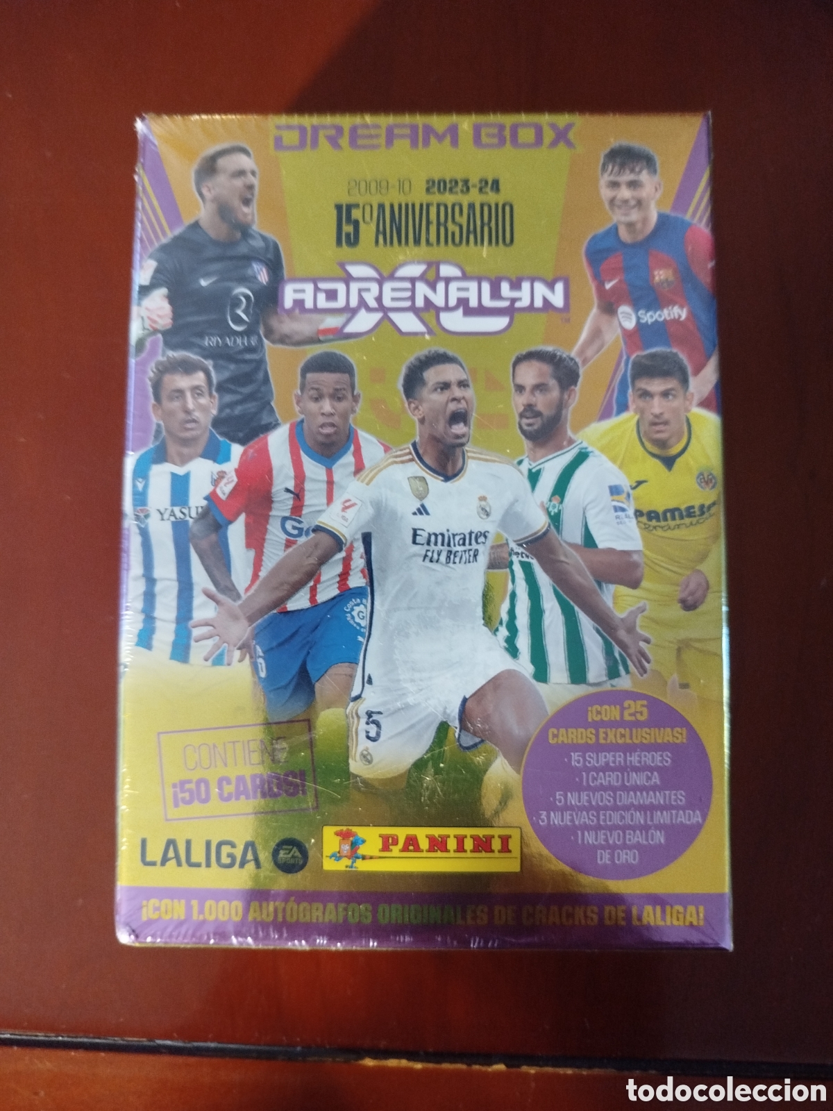 Fu&szlig;ball-Sticker: DREAM BOX 15&deg;ANIVERSARIO ADRENALYN XL.