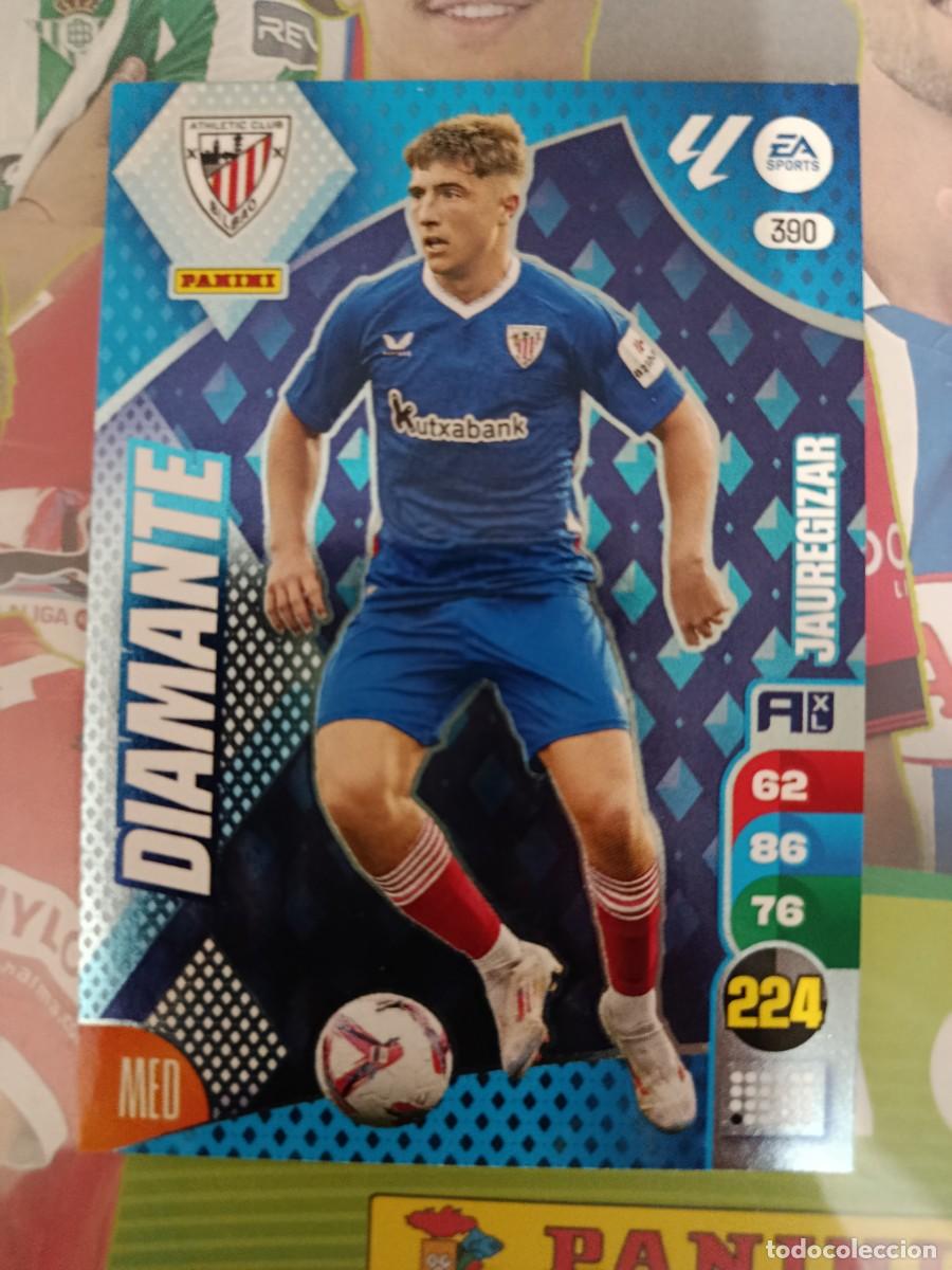 Cromos de f&uacute;tbol: Adrenalyn 24/25. 390- Jauregizar. Athletic de Bilbao. Diamante.