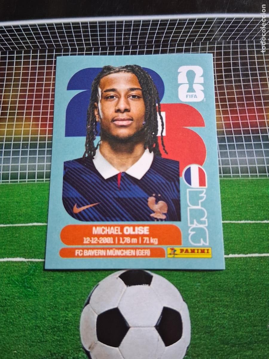Cromos de f&uacute;tbol: FRA 14 OLISE FRANCIA CROMO STICKERS FUTBOL MUNDIAL FIFA 2026 MEXICO - EEUU - CANADA PANINI