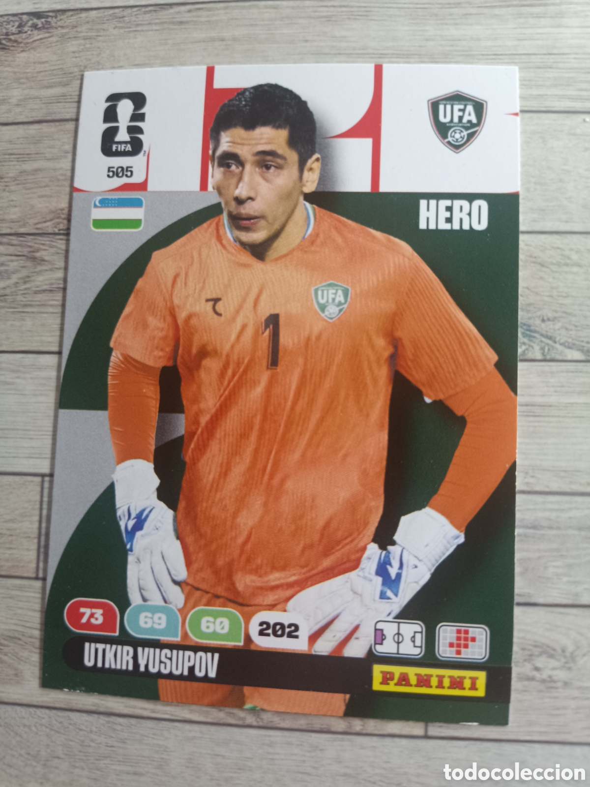 Cromos de f&uacute;tbol: 505 UTKIR YUSUPOV UZBEKISTAN HERO ADRENALYN XL MUNDIAL FIFA WORLD CUP 2026 PANINI