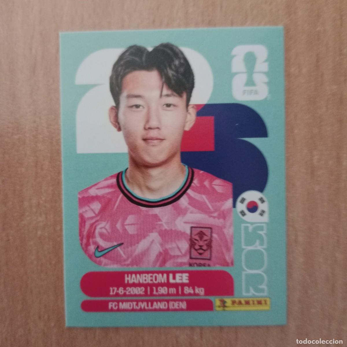 Cromos de Futebol: HANBEOM LEE , COREA DEL SUR , STICKER CROMO N&ordm; KOR 7 , FIFA WORLD CUP 2026 - PANINI - A&Ntilde;O 2026.