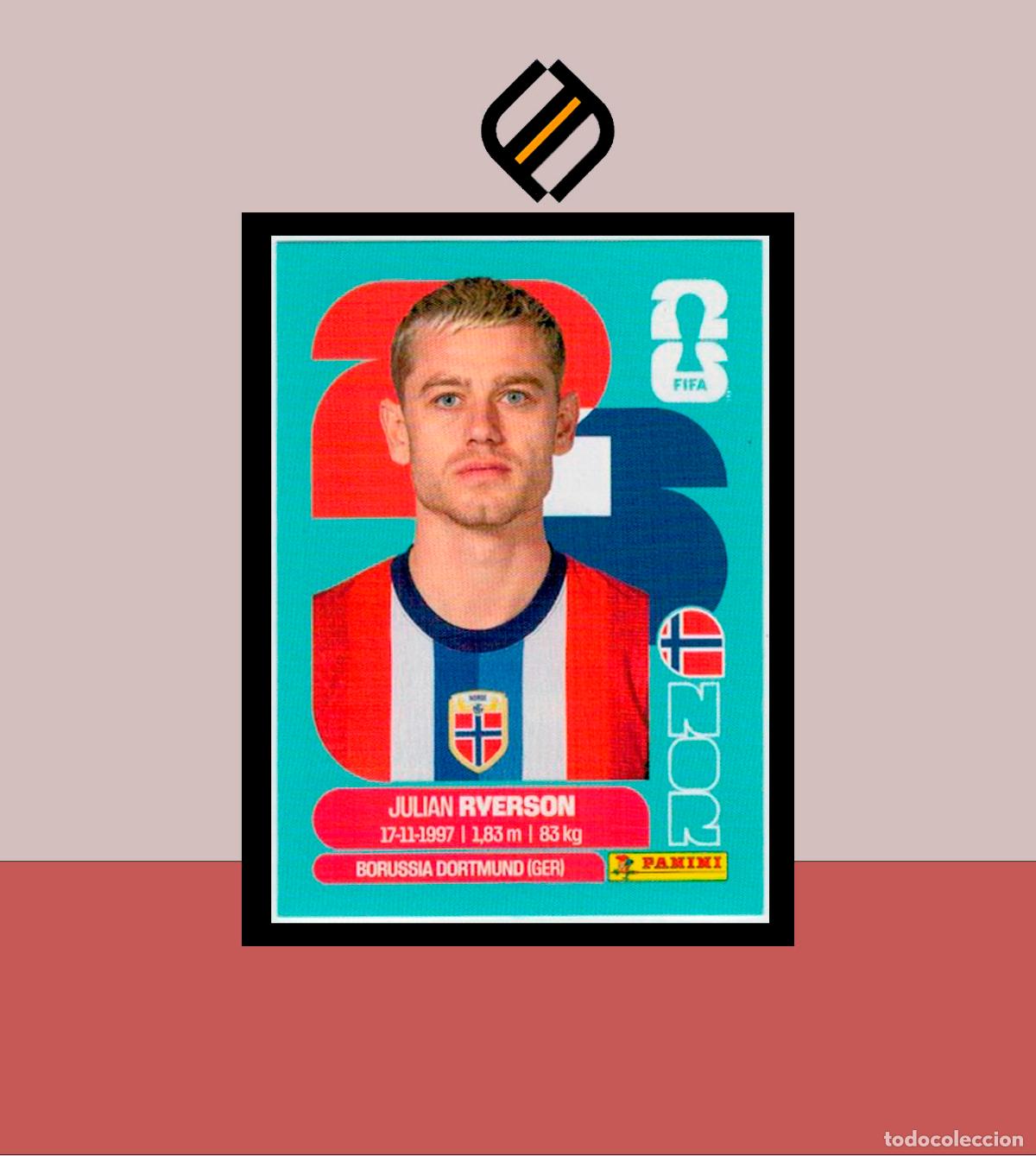 Fu&szlig;ball-Sticker: PANINI FIFA CLUB WORLD CUP 2026 26 NOR 3 JULIAN RYERSON NORUEGA STICKER MUNDIAL MEX CAN USA LIGA