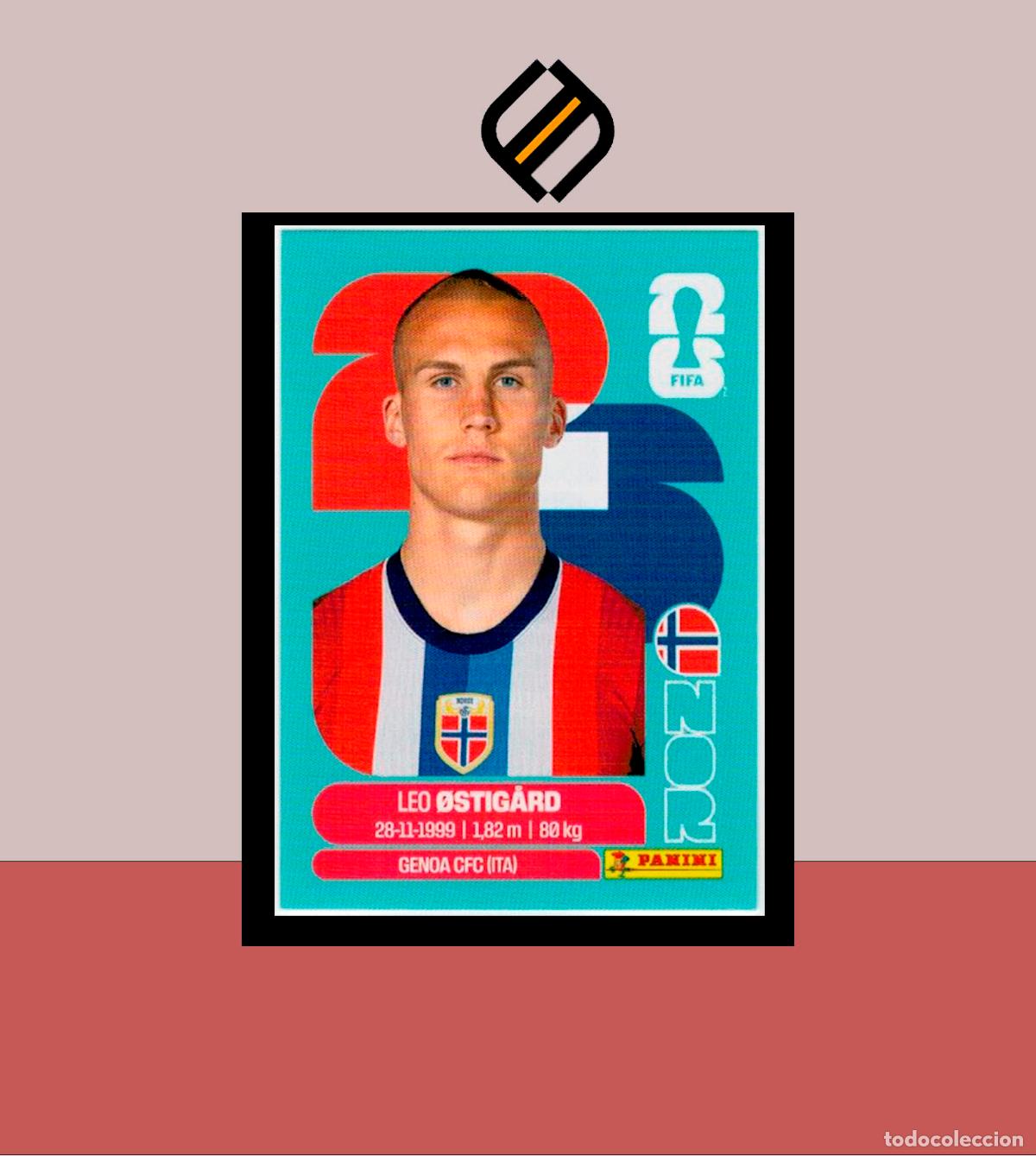 Fu&szlig;ball-Sticker: PANINI FIFA CLUB WORLD CUP 2026 26 NOR 4 LEO OSTIGARD NORUEGA STICKER MUNDIAL MEX CAN USA LIGA