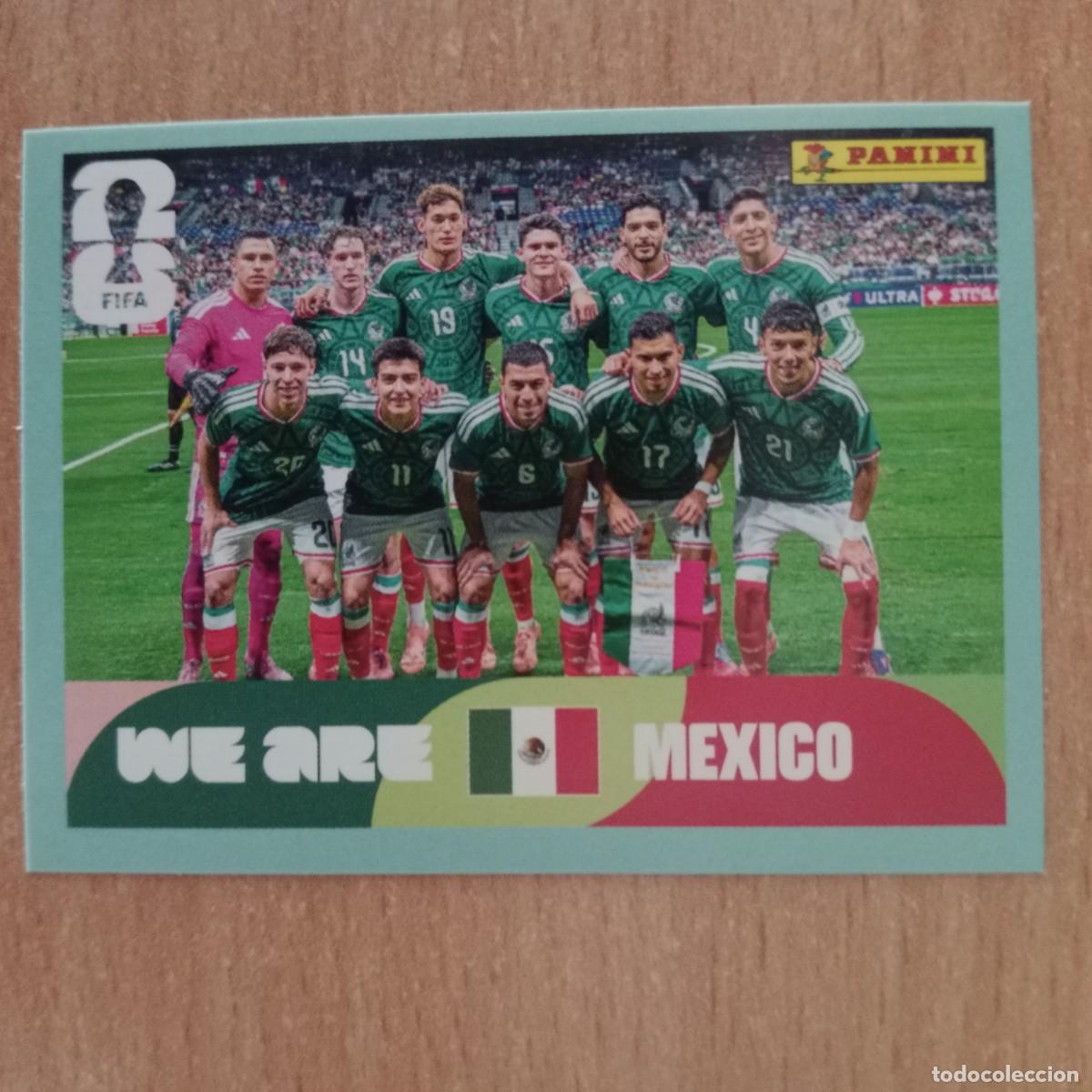 Cromos de Futebol: EQUIPO, M&Eacute;XICO , STICKER CROMO N&ordm; MEX 13 , FIFA WORLD CUP 2026 - PANINI - A&Ntilde;O 2026.