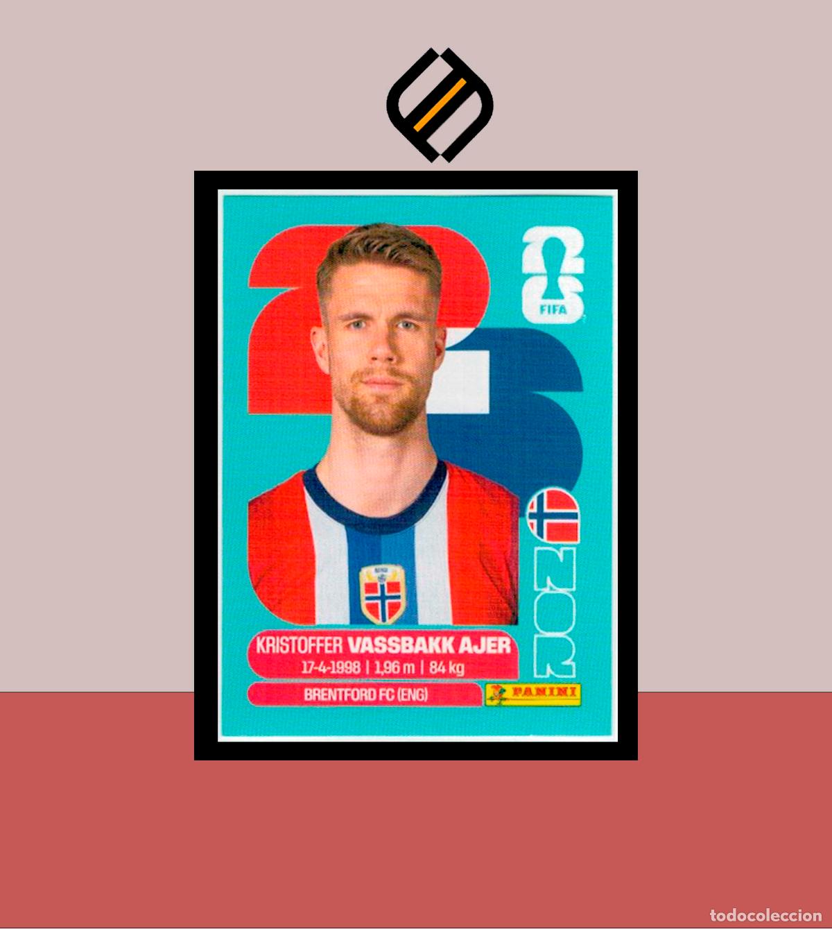 Figurine di Calcio: PANINI FIFA CLUB WORLD CUP 2026 26 NOR 5 KRISTOFFER VASSBAKK NORUEGA STICKER MUNDIAL MEX CAN USA
