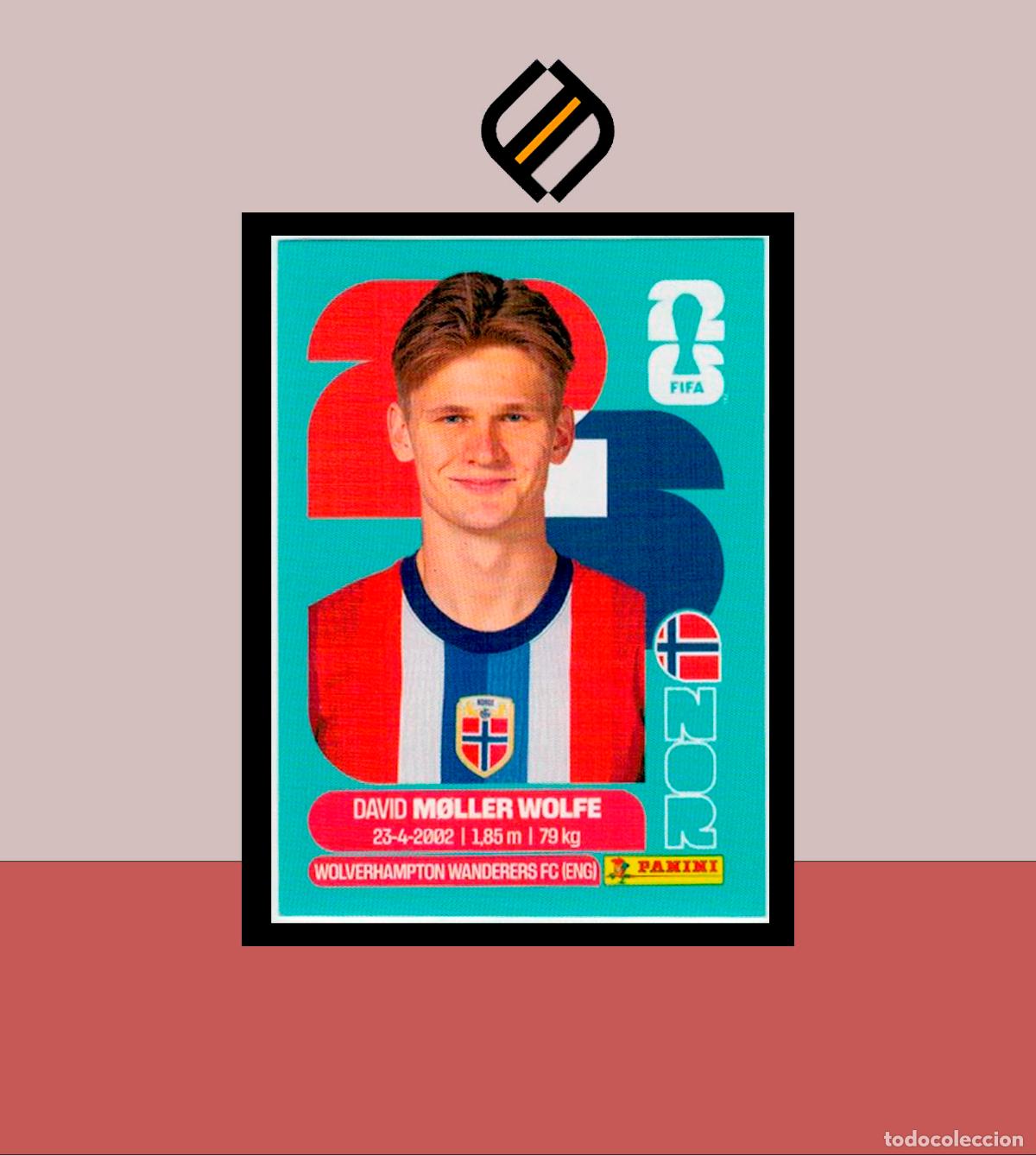 Figurine di Calcio: PANINI FIFA CLUB WORLD CUP 2026 26 NOR 7 DAVID MOLLER WOLFE NORUEGA STICKER MUNDIAL MEX CAN USA