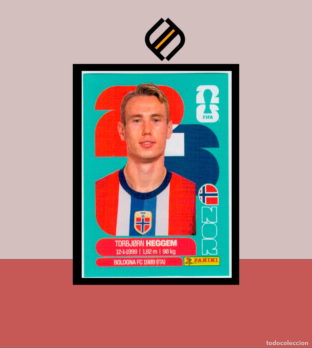 Figurine di Calcio: PANINI FIFA CLUB WORLD CUP 2026 26 NOR 8 TORBJOM HEGGEM NORUEGA STICKER MUNDIAL MEX CAN USA