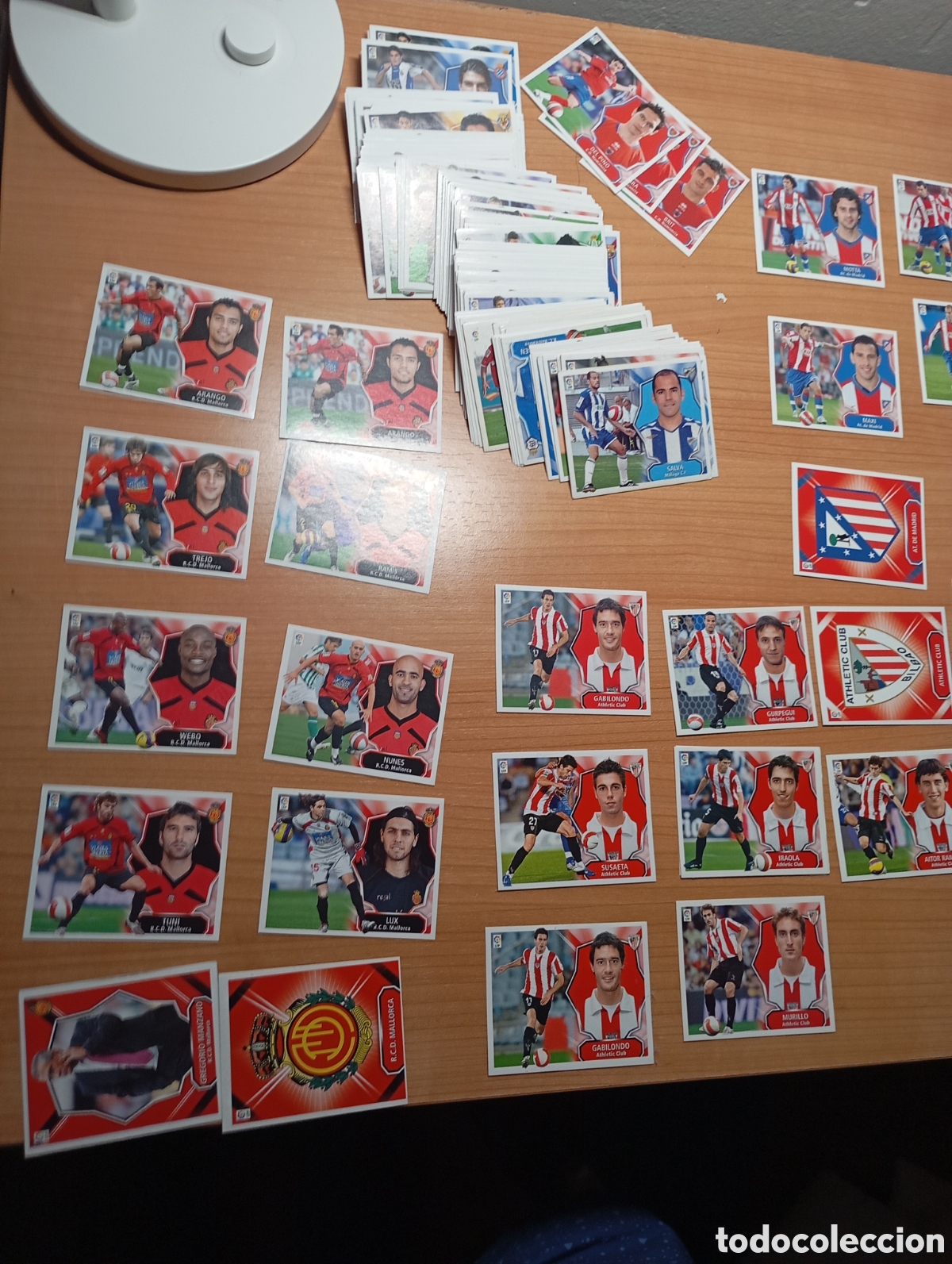 Figurine di Calcio: Lote cromos de f&uacute;tbol liga 08/09 ediciones este 250 cromos