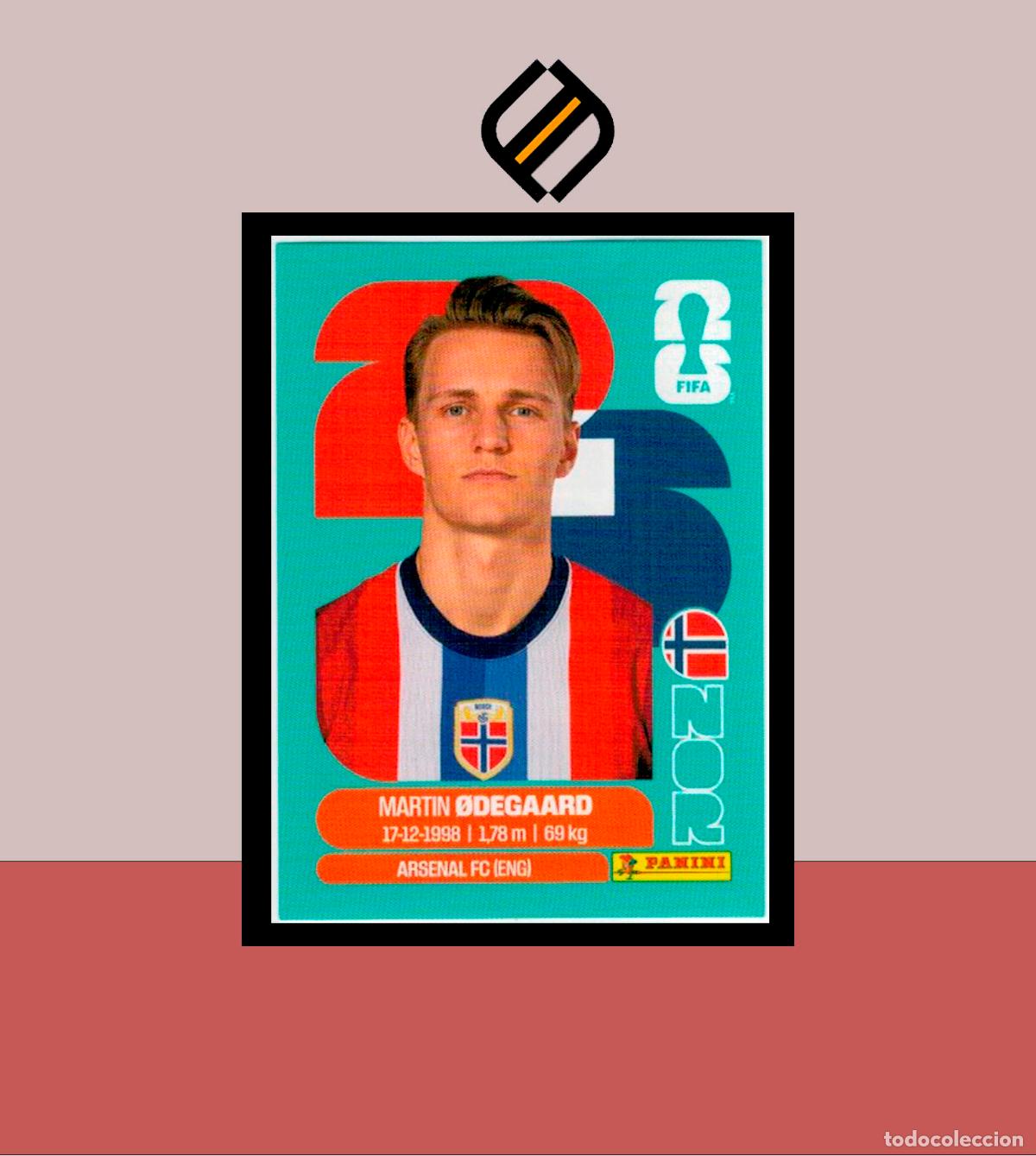 Figurine di Calcio: PANINI FIFA CLUB WORLD CUP 2026 26 NOR 10 MARTIN ODEGAARD NORUEGA STICKER MUNDIAL MEX CAN USA