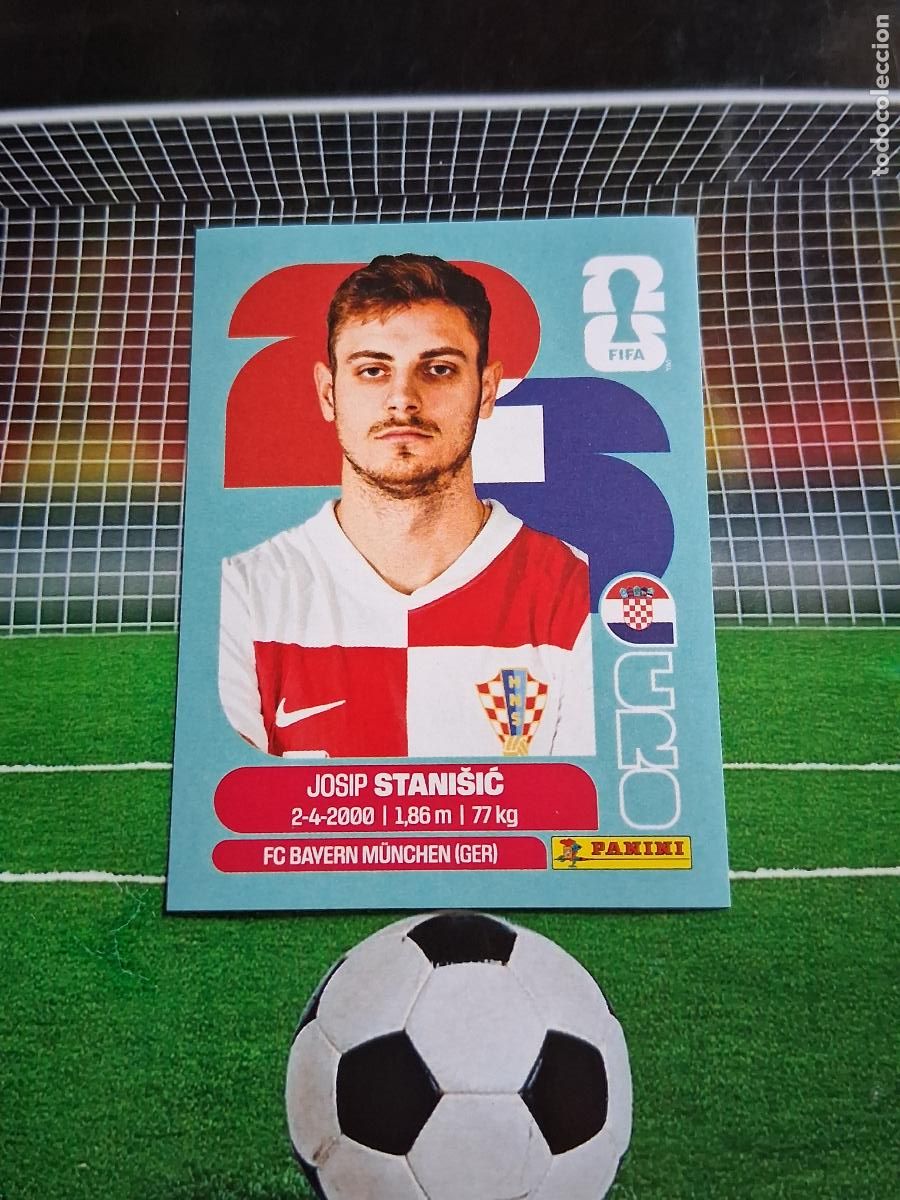 Figurine di Calcio: CRO 5 STANISIC CROACIA CROMO STICKERS FUTBOL MUNDIAL FIFA 2026 MEXICO - EEUU - CANADA PANINI