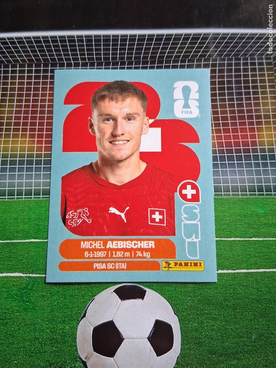 Cromos de f&uacute;tbol: SUI 16 AEBISCHER SUIZA CROMO STICKERS FUTBOL MUNDIAL FIFA 2026 MEXICO - EEUU - CANADA PANINI
