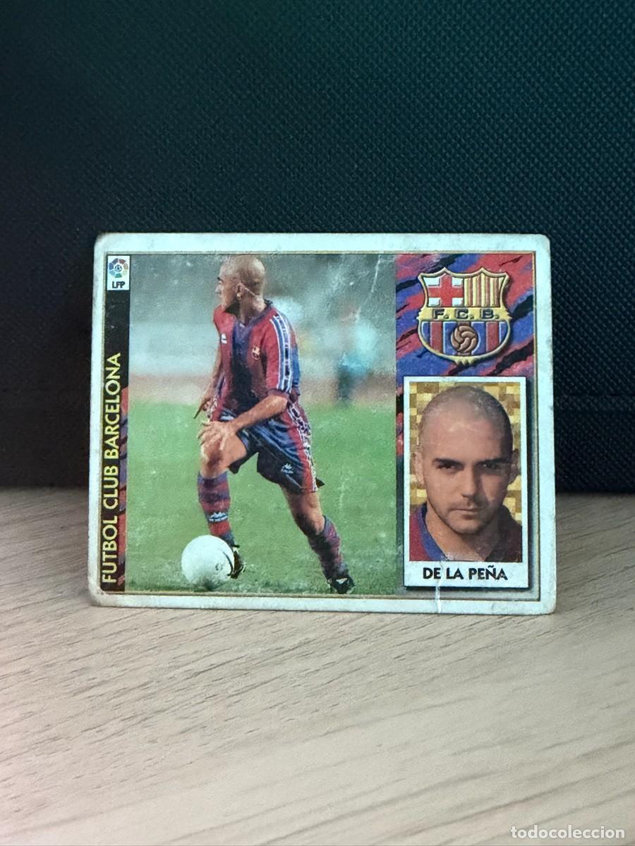 Cromos de Futebol: LIGA 97 98 - Ediciones Este - De la Pe&ntilde;a - Barcelona
