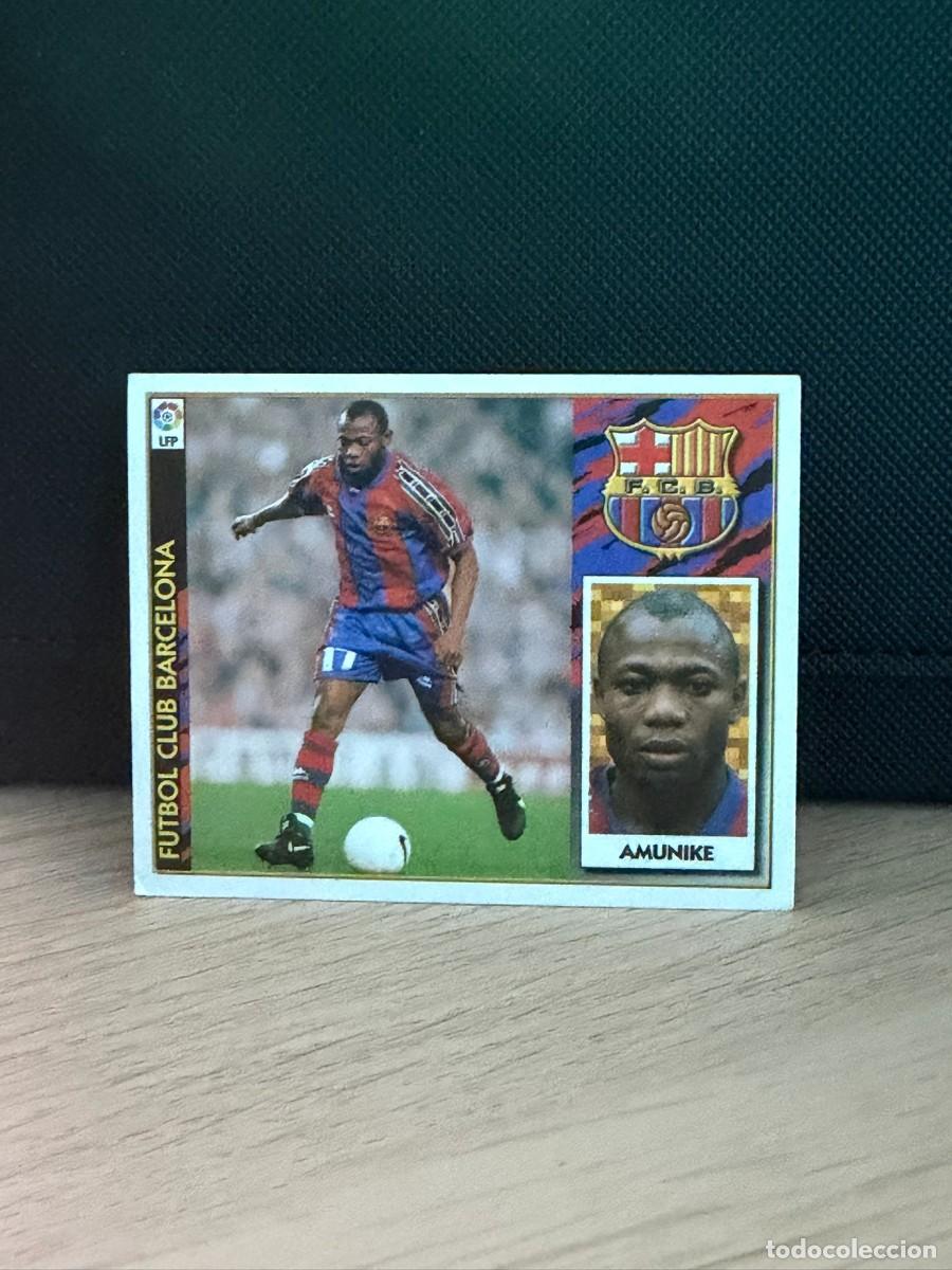 Cromos de Futebol: LIGA 97 98 - Ediciones Este - Amunike - Barcelona