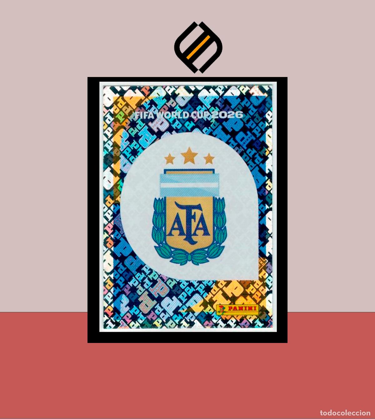 Figurine di Calcio: PANINI FIFA CLUB WORLD CUP 2026 26 ARG 1 ESCUDO ARGENTINA STICKER MUNDIAL MEX CAN USA