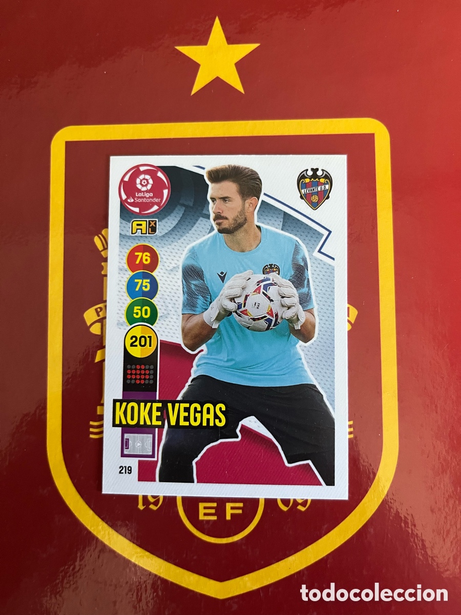 Figurine di Calcio: 219 KOKE VEGAS ADRENALYN 2020 2021 20 21 LEVANTE