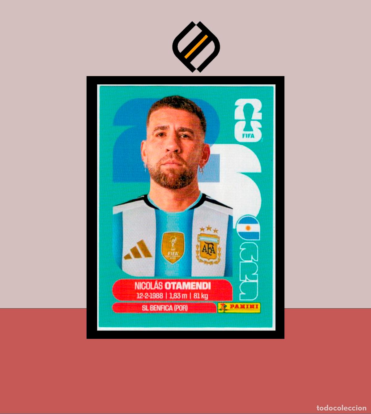 Figurine di Calcio: PANINI FIFA CLUB WORLD CUP 2026 26 ARG 5 NICOL&Aacute;S OTAMENDI ARGENTINA STICKER MUNDIAL MEX CAN USA