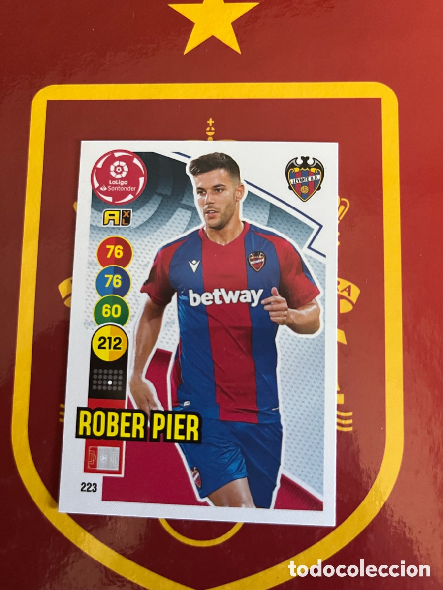 Cartes &agrave; collectionner de Football: 223 ROBER PIER ADRENALYN 2020 2021 20 21 LEVANTE
