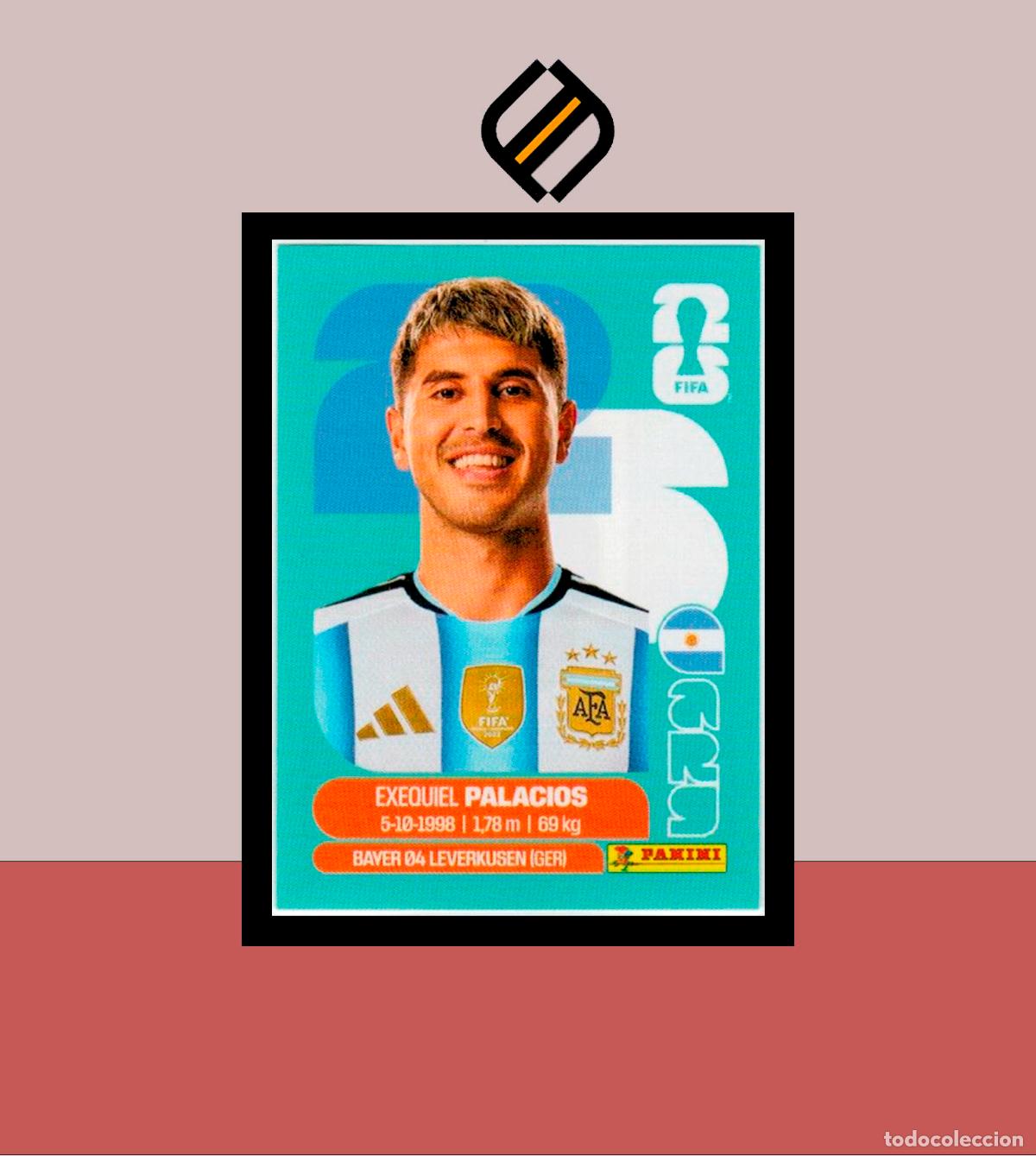 Cromos de f&uacute;tbol: PANINI FIFA CLUB WORLD CUP 2026 26 ARG 11 EXEQUIEL PALACIOS ARGENTINA STICKER MUNDIAL MEX CAN USA