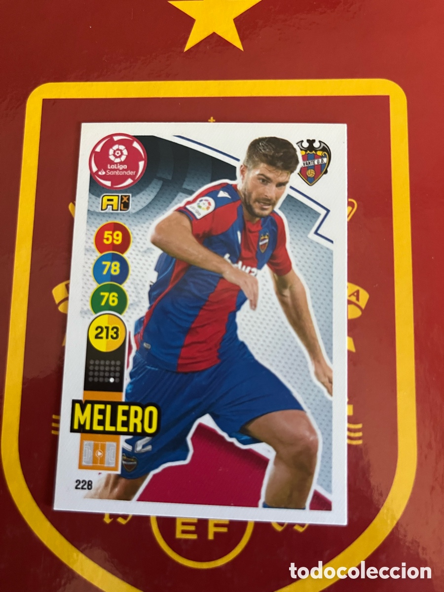 Cromos de f&uacute;tbol: 228 MELERO ADRENALYN 2020 2021 20 21 LEVANTE
