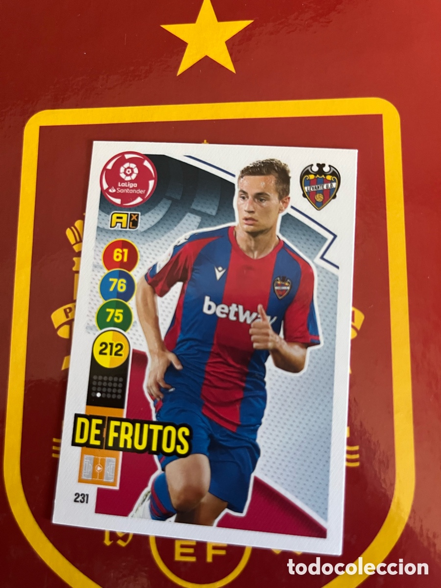 Cromos de f&uacute;tbol: 231 MORALES ADRENALYN 2020 2021 20 21 LEVANTE