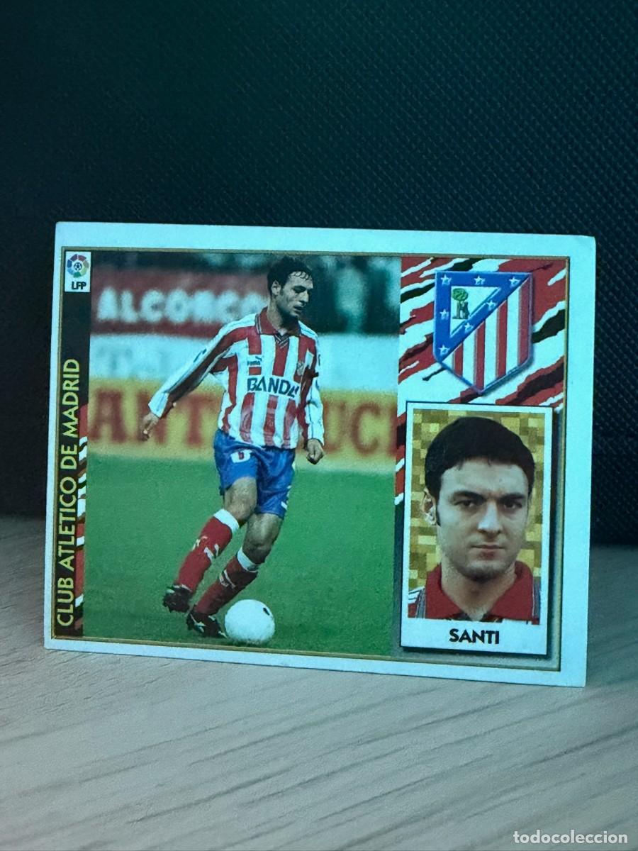 Cromos de f&uacute;tbol: LIGA 97 98 - Ediciones Este - Santi- Atletico de Madrid