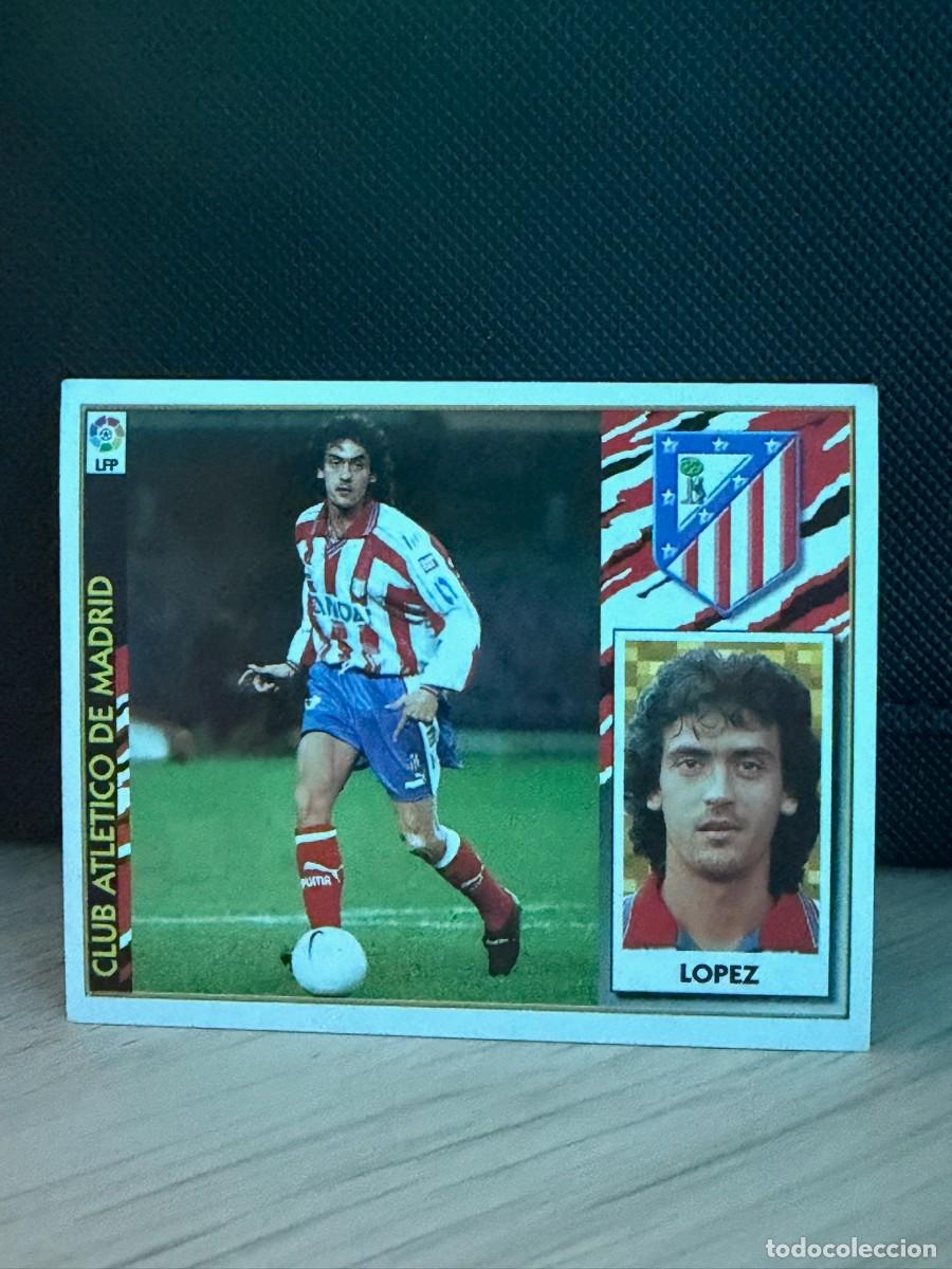 Cromos de f&uacute;tbol: LIGA 97 98 - Ediciones Este - Lopez- Atletico de Madrid