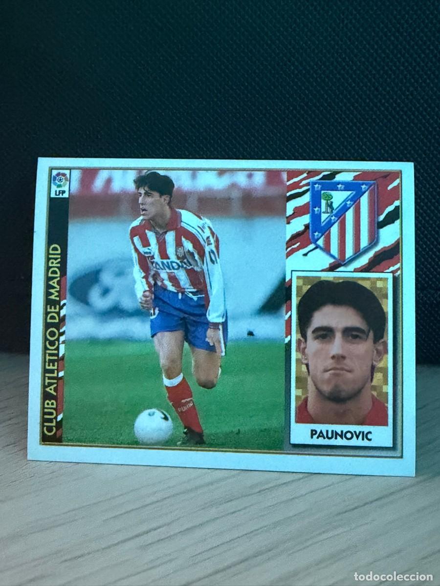 Cromos de f&uacute;tbol: LIGA 97 98 - Ediciones Este - Paunovic- Atletico de Madrid