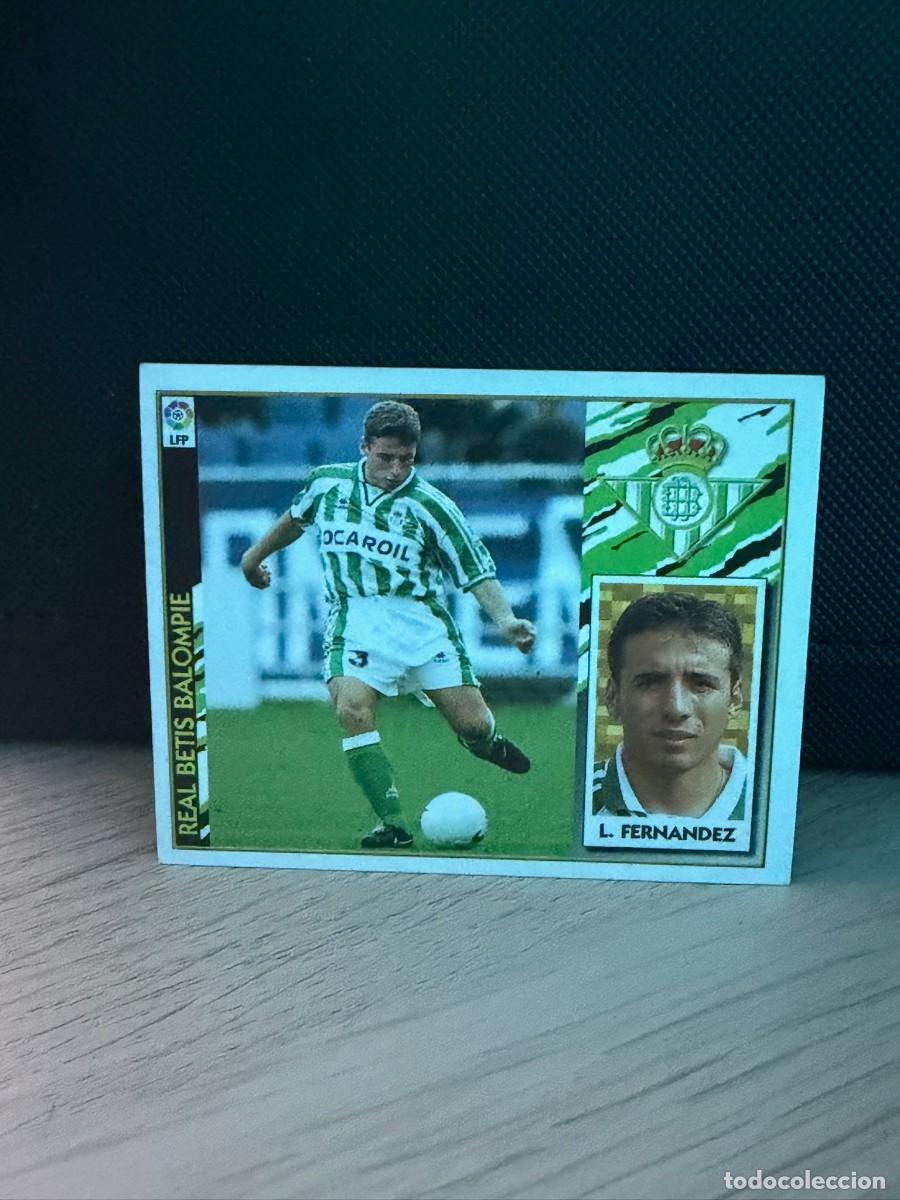 Cromos de f&uacute;tbol: LIGA 97 98 - Ediciones Este - Luis Fernandez - Betis