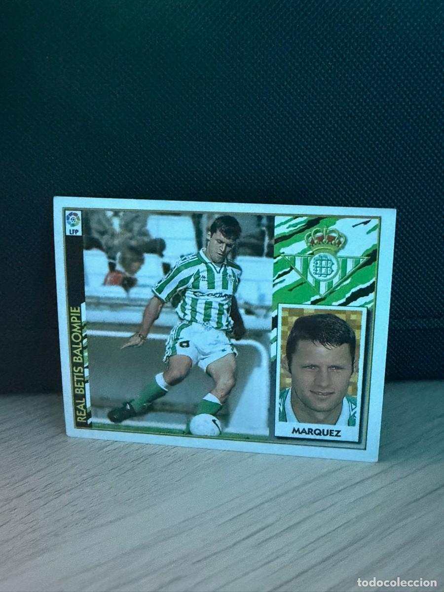 Cromos de f&uacute;tbol: LIGA 97 98 - Ediciones Este - Marquez - Betis