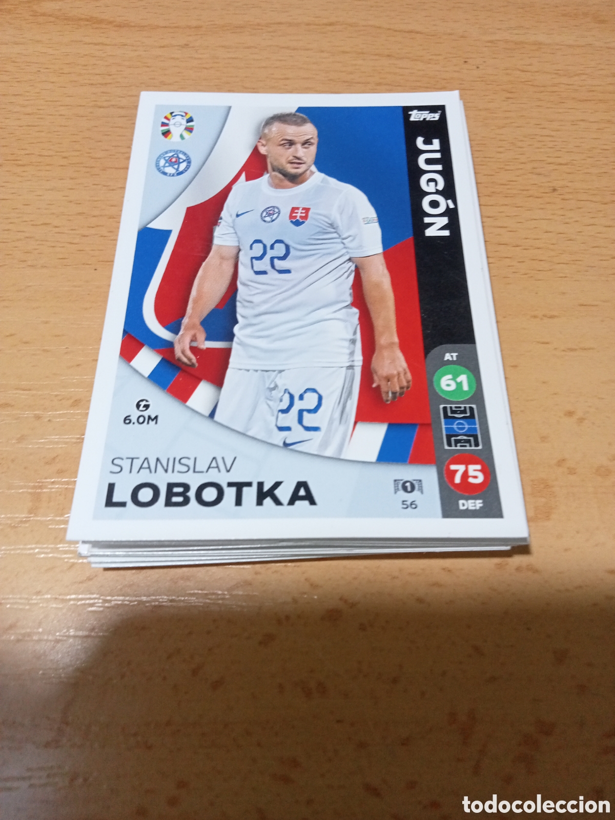 Fu&szlig;ball-Sticker: Cromo 56 Stanislav Lobotka uefa euro 2024 Germany