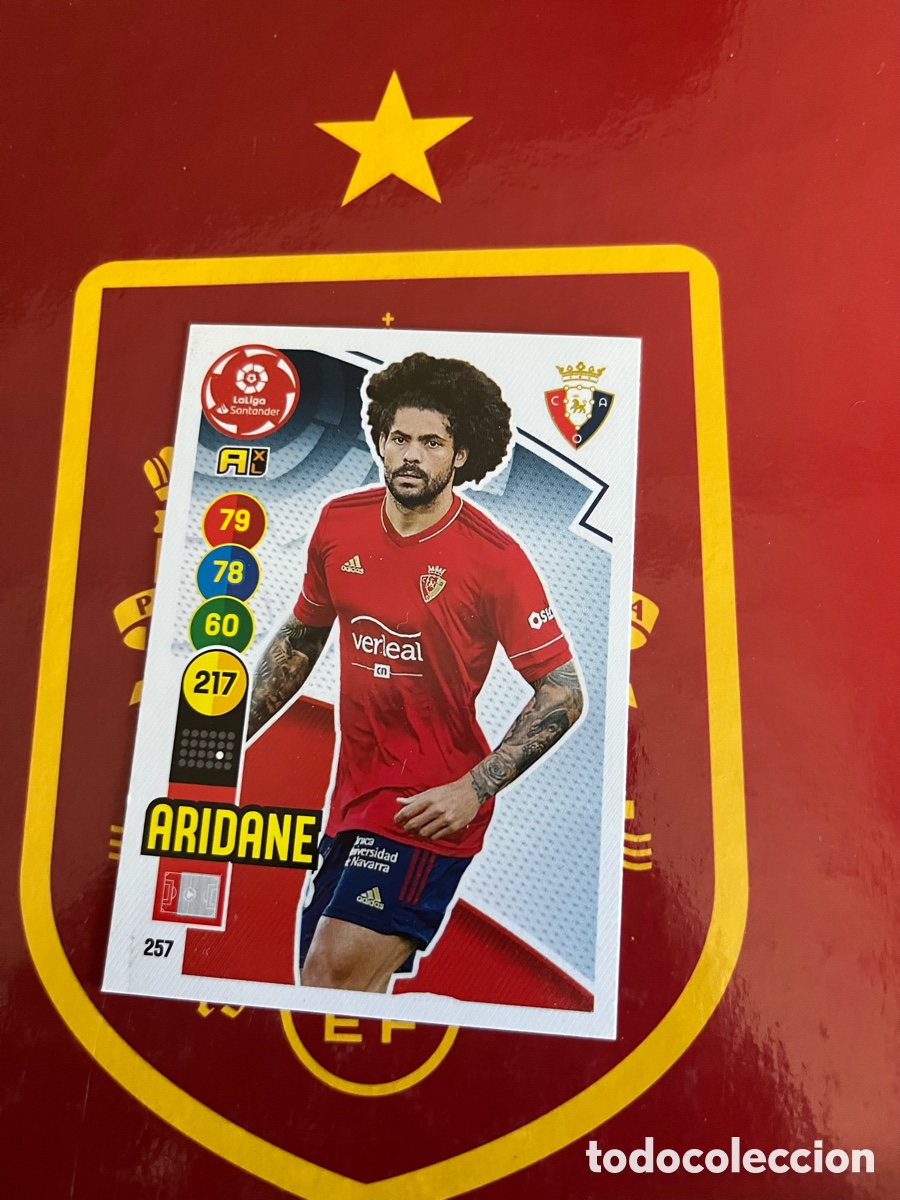 Cartes &agrave; collectionner de Football: 257 ARIDANE ADRENALYN 2020 2021 20 21 OSASUNA