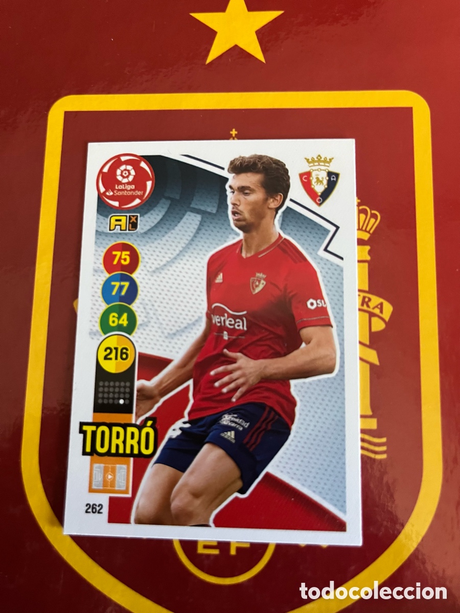 Cartes &agrave; collectionner de Football: 262 TORR&Oacute; ADRENALYN 2020 2021 20 21 OSASUNA