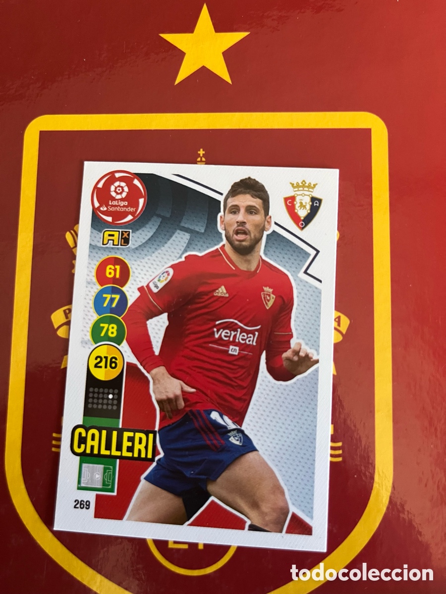 Cartes &agrave; collectionner de Football: 269 CALLERI ADRENALYN 2020 2021 20 21 OSASUNA