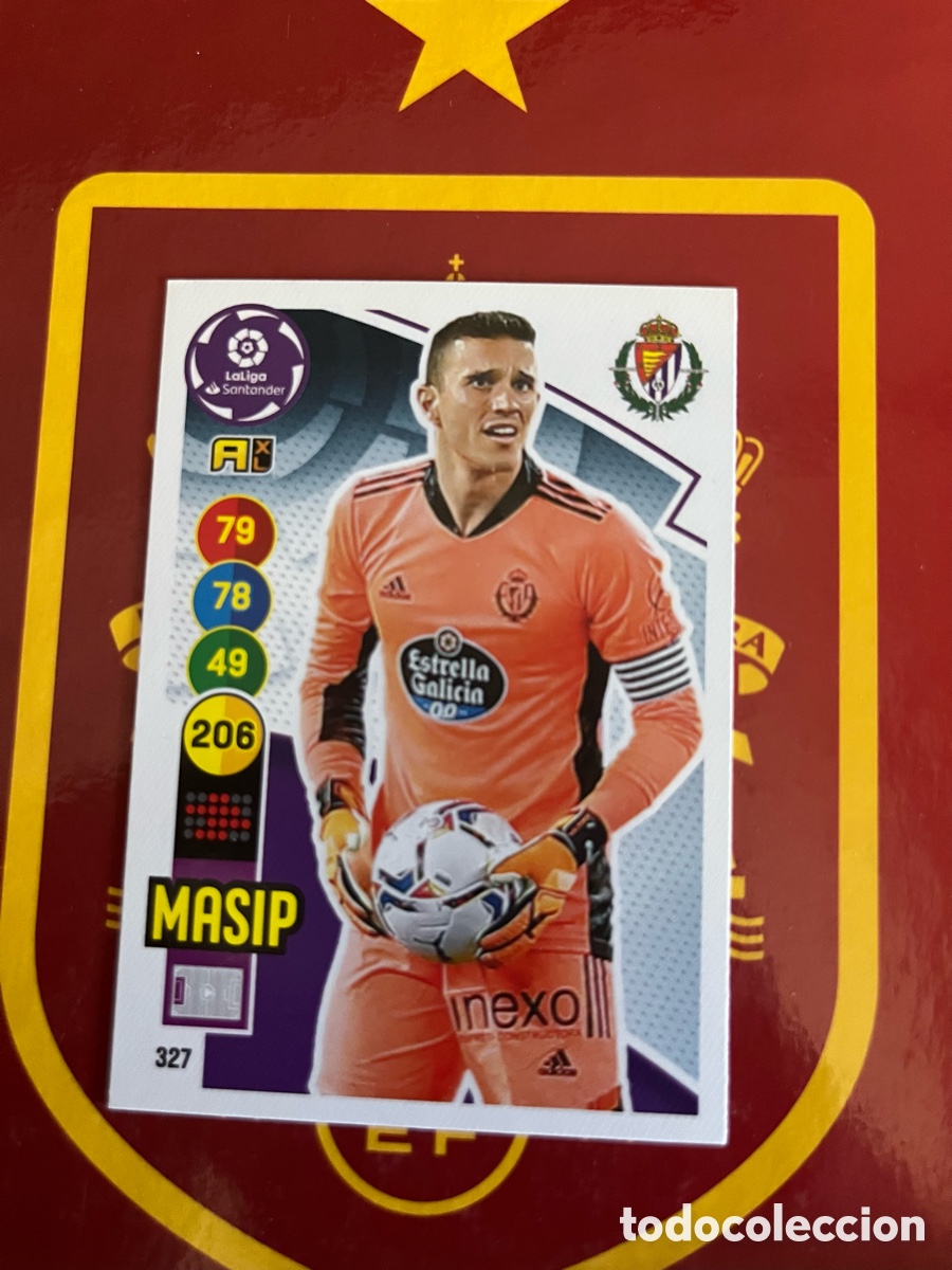 Cromos de Futebol: 327 MASIP ADRENALYN 2020 2021 20 21 REAL VALLADOLID