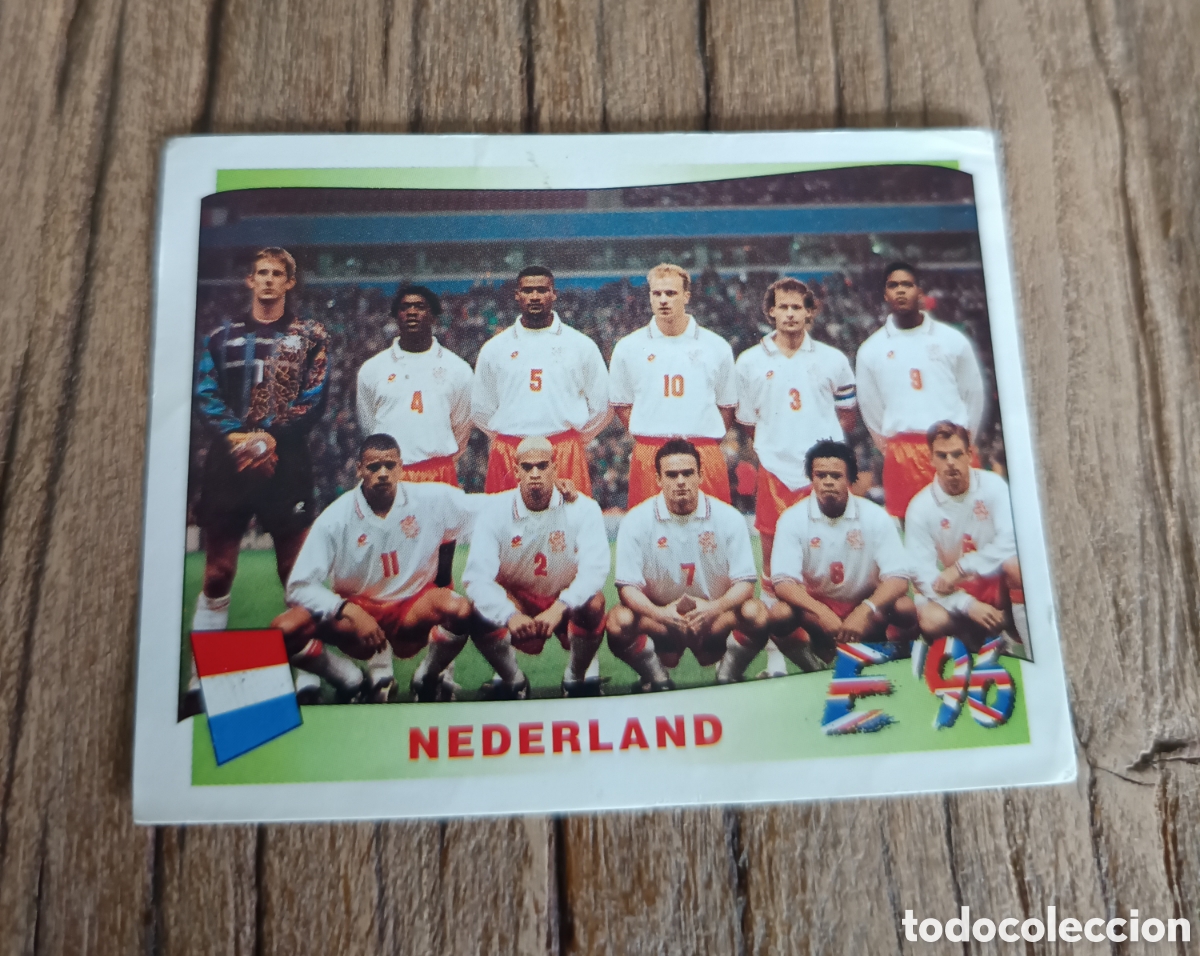 Figurine di Calcio: Cromo sin pegar Panini Eurocopa 1996. Holanda 76