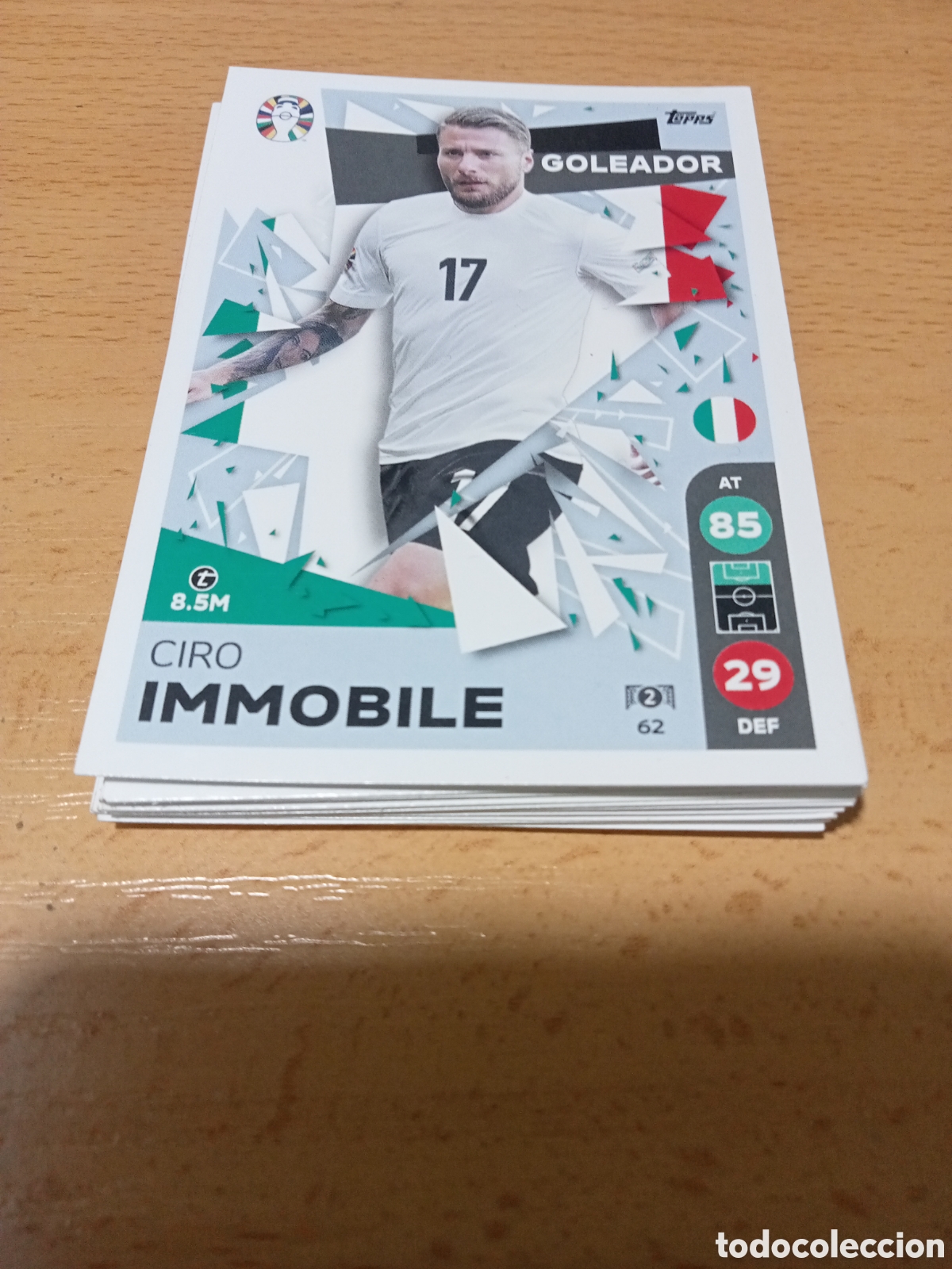 Cromos de Futebol: Cromo 62 Ciro Immobile uefa euro 2024 Germany