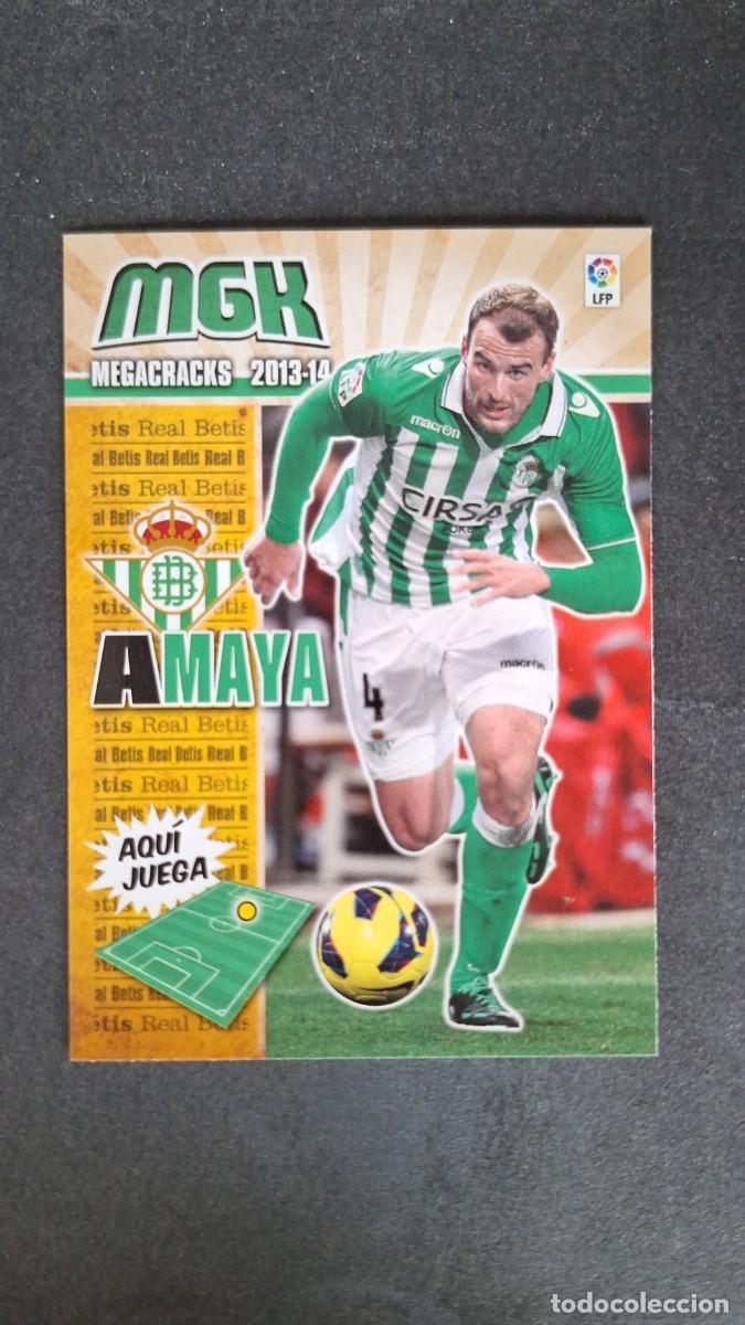 Cromos de Futebol: L1 AMAYA REAL BETIS BALOMPIE 76 PANINI MEGACRACKS 2013 2014 13 14