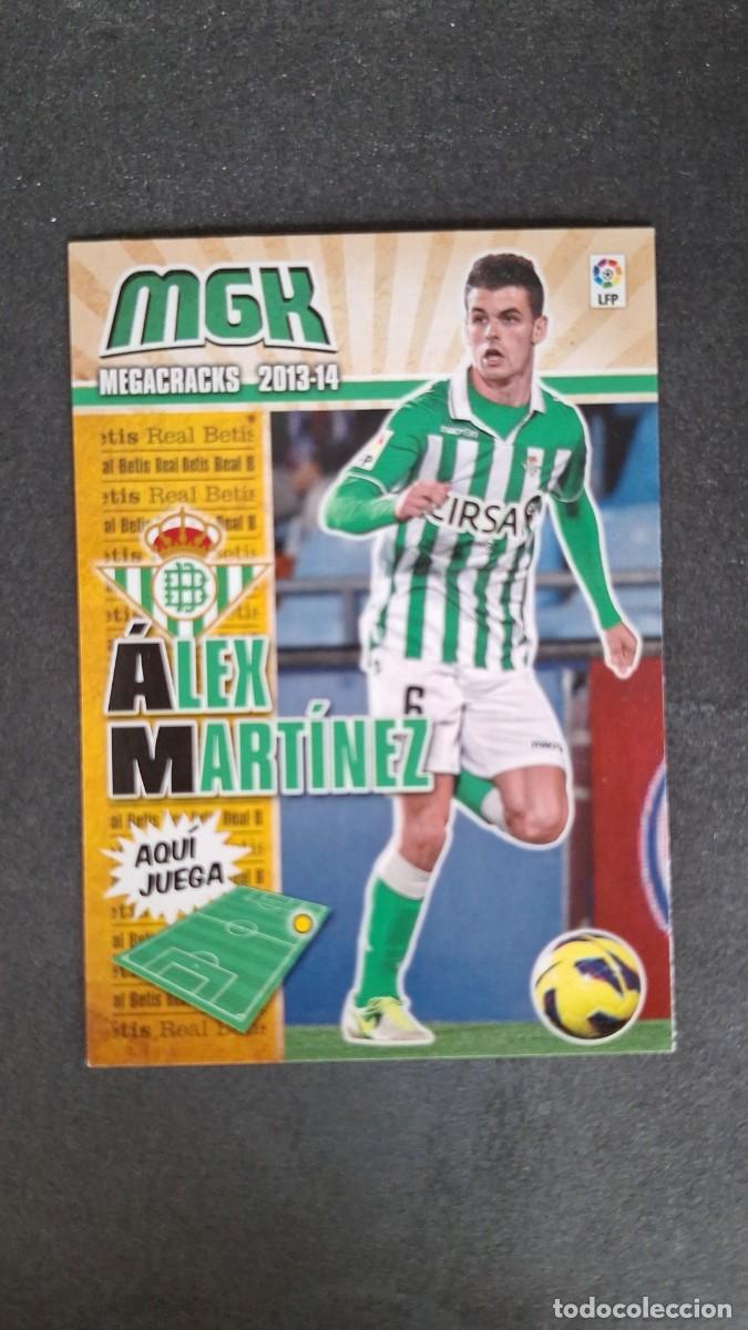Cromos de Futebol: L1 ALEX MARTINEZ REAL BETIS BALOMPIE 79 PANINI MEGACRACKS 2013 2014 13 14