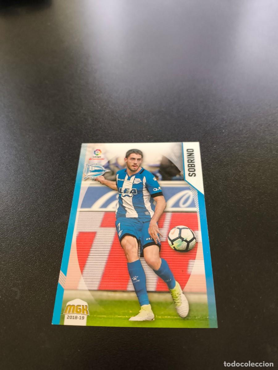 Cromos de Futebol: 19 Sobrino ALAVES PANINI LIGA MECRACRACKS MGK 2018 2019 18 19 NO ESTE ADRENALYN