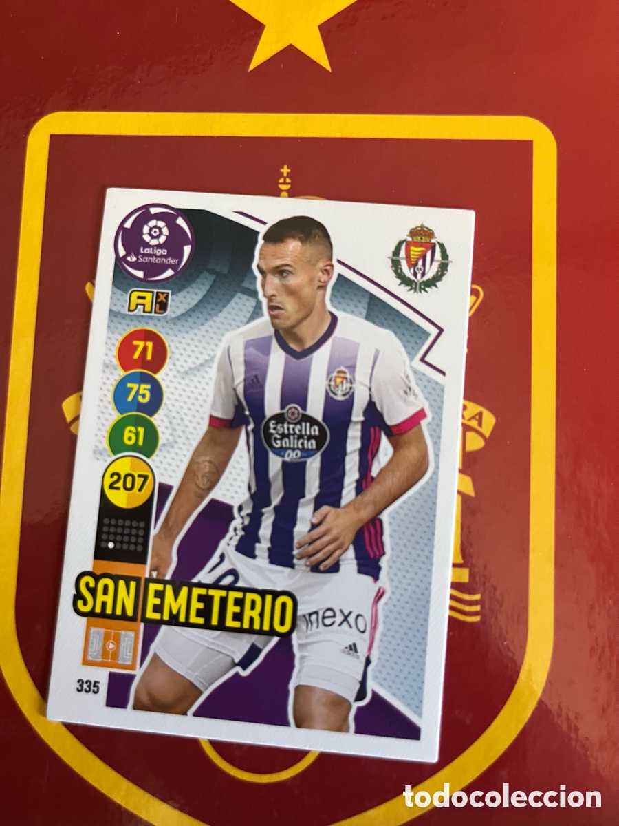 Cromos de Futebol: 335 SAN EMETERIO ADRENALYN 2020 2021 20 21 REAL VALLADOLID
