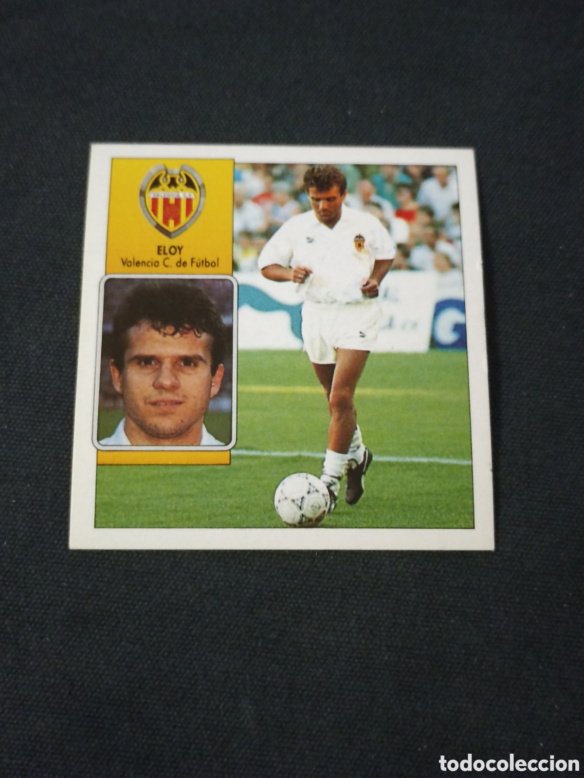 Cromos de Futebol: Eloy ( Valencia ). Liga este 92-93. Nunca pegado