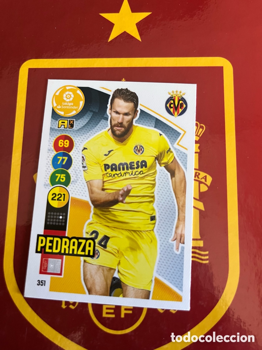 Cromos de Futebol: 351 PEDRAZA ADRENALYN 2020 2021 20 21 VILLARREAL