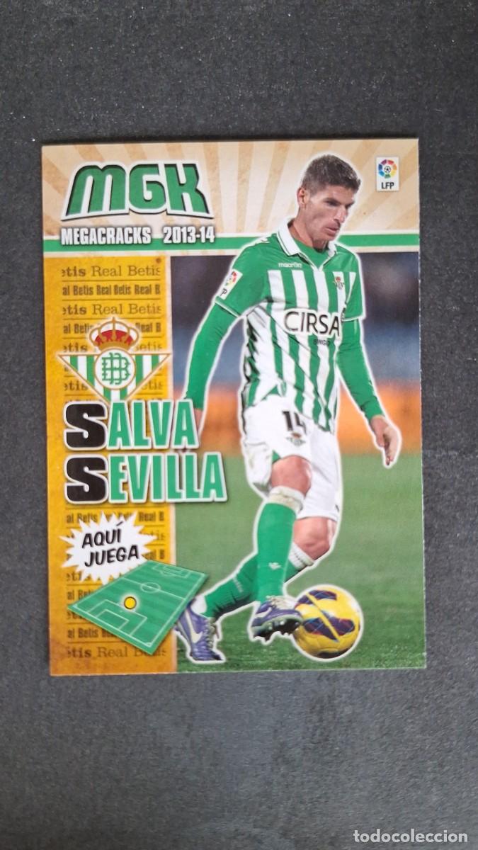 Cromos de Futebol: L1 SALVA SEVILLA REAL BETIS BALOMPIE 82 PANINI MEGACRACKS 2013 2014 13 14