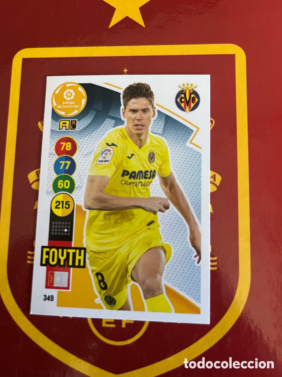 Cromos de Futebol: 349 FOYTH ADRENALYN 2020 2021 20 21 VILLARREAL