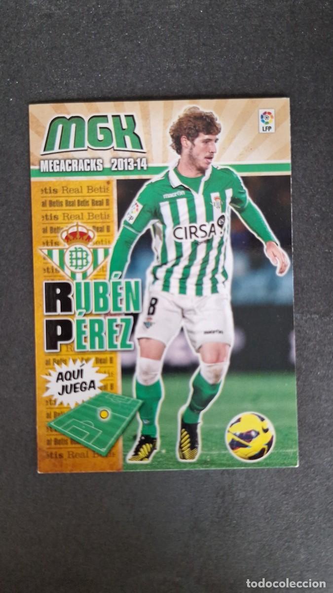 Cromos de Futebol: L1 RUBEN PEREZ REAL BETIS BALOMPIE 84 PANINI MEGACRACKS 2013 2014 13 14