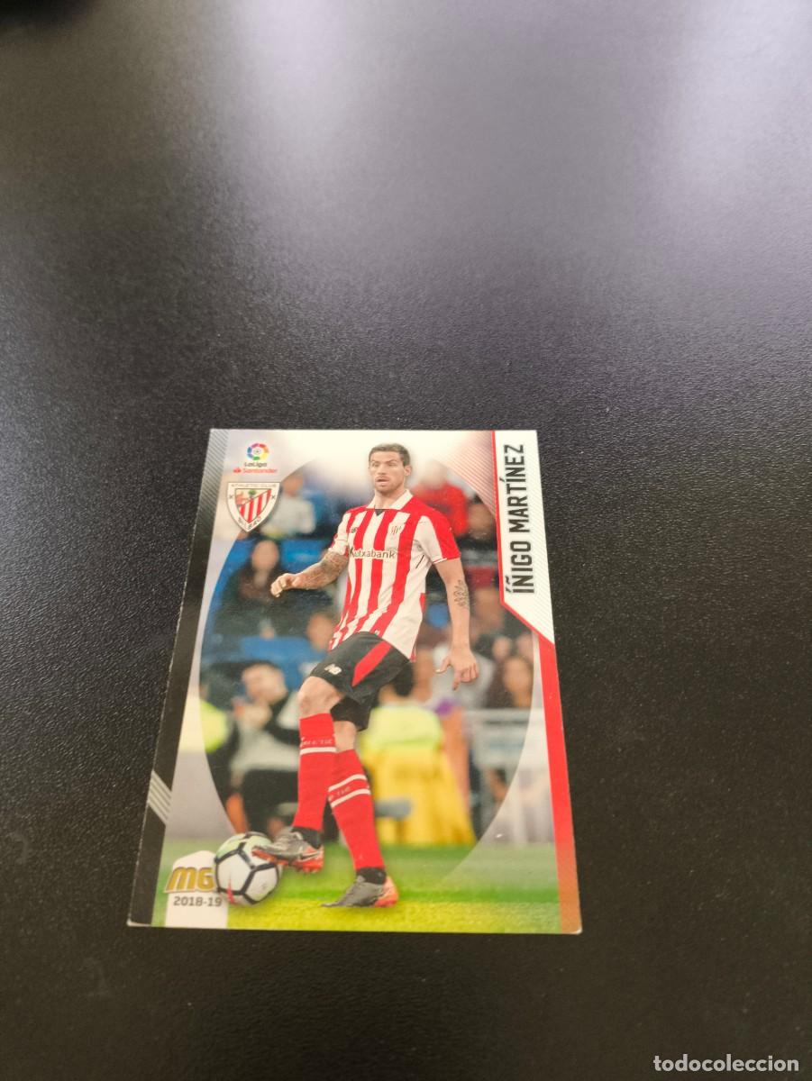 Cromos de f&uacute;tbol: 33 &Iacute;&ntilde;igo Mart&iacute;nez ATHLETIC DE BILBAO PANINI LIGA MECRACRACKS MGK 2018 2019 18 19 NO ESTE ADRENALYN