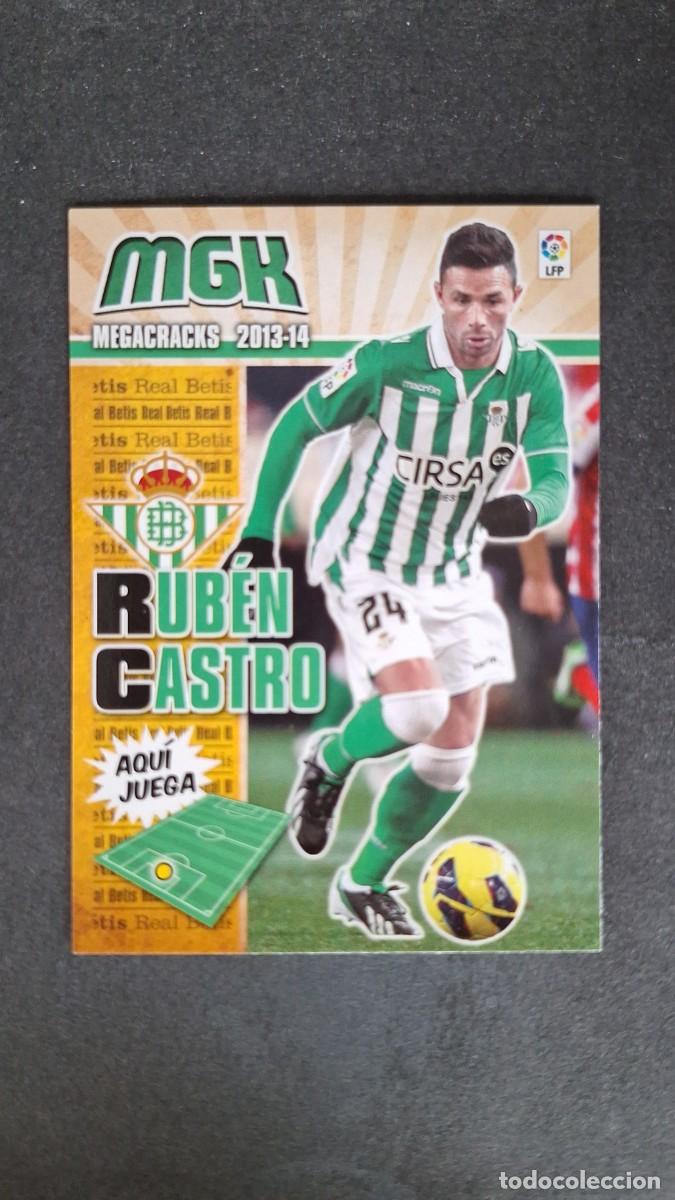 Cromos de Futebol: L1 RUBEN CASTRO REAL BETIS BALOMPIE 89 PANINI MEGACRACKS 2013 2014 13 14